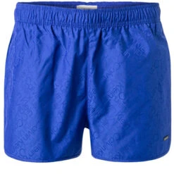 Calvin Klein Swimwear Badeshorts, Mikrofaser, Azurblau