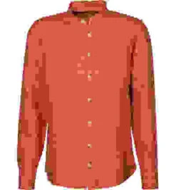 Hackett Hemd, Slim Fit, Reines Leinen, Rost -Maenner Mode Haus  409060 norm 1