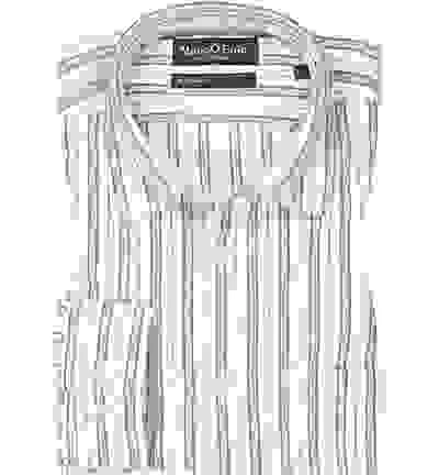 Marc O'Polo Hemd, Regular Fit, Bio Baumwolle, Blaugrau-braun Gestreift 6 Marc O'Polo Hemd, Regular Fit, Bio Baumwolle, Blaugrau-braun Gestreift – Bild 4