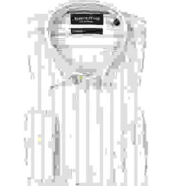 Marc O'Polo Hemd, Regular Fit, Bio Baumwolle, Blaugrau-mint Gestreift -Maenner Mode Haus  409092 norm 1