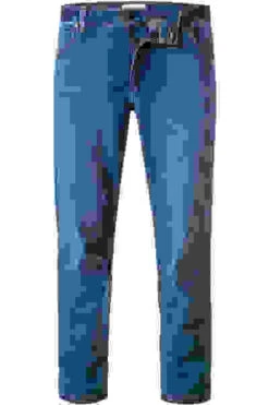 Wrangler Jeans Greensboro, Regular Straight, Baumwoll-Stretch, Blau -Maenner Mode Haus  409342 norm 1