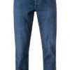 Wrangler Jeans Texas, Straight Fit, Baumwoll-Stretch, Dunkelblau -Maenner Mode Haus  409343 norm