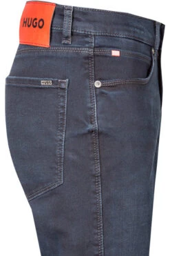 Jeans Hugo, Extra Slim Fit, Baumwoll-Stretch, Navy -Maenner Mode Haus  409431 norm3
