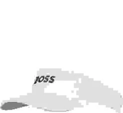 Boss Green Visor Cap, Stretch, Weiß -Maenner Mode Haus  409459 norm 1