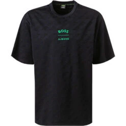 Boss Green T-Shirt, Mikrofaser, Navy