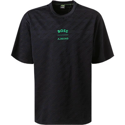 Boss Green T-Shirt, Mikrofaser, Navy 3 Boss Green T-Shirt, Mikrofaser, Navy