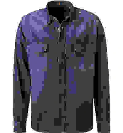 BOSS ORANGE Overshirt, Baumwoll-Denim, Indigo 5 BOSS ORANGE Overshirt, Baumwoll-Denim, Indigo – Bild 3