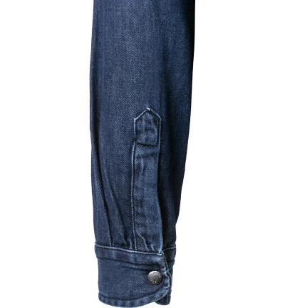 BOSS ORANGE Overshirt, Baumwoll-Denim, Indigo 4 BOSS ORANGE Overshirt, Baumwoll-Denim, Indigo – Bild 2