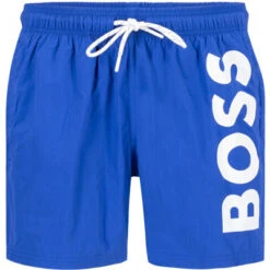 Badeshorts, Mikrofaser, Kornblumen