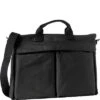 Marc O'Polo Businessbag, Bio Baumwolle, Schwarz -Maenner Mode Haus  410008 norm