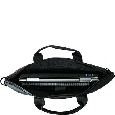 Marc O'Polo Businessbag, Bio Baumwolle, Schwarz 5 Marc O'Polo Businessbag, Bio Baumwolle, Schwarz – Bild 3