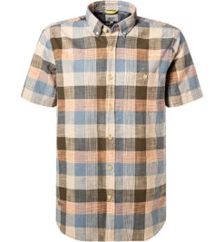 Camel Active Hemd, Regular Fit, Baumwolle, Multicolor Kariert