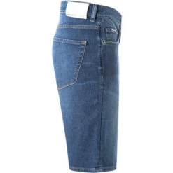 Baldessarini Jeansshorts, Regular Fit, Baumwoll-Stretch, Blau -Maenner Mode Haus  410372 norm3