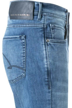 Baldessarini Jeans Jack, Baumwoll-Stretch, Mittelblau -Maenner Mode Haus  410394 norm3