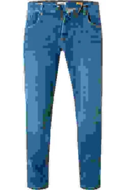 Bugatti Jeans, Tapered Fit, Baumwoll-Stretch, Blau -Maenner Mode Haus  410422 norm 1