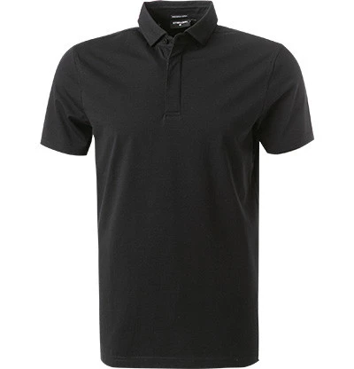 Strellson Polo-Shirt, Mercerisierte Baumwolle, Schwarz 3 Strellson Polo-Shirt, Mercerisierte Baumwolle, Schwarz