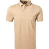 Strellson Polo-Shirt, Mercerisierte Baumwolle, Beige
