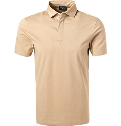Strellson Polo-Shirt, Mercerisierte Baumwolle, Beige 3 Strellson Polo-Shirt, Mercerisierte Baumwolle, Beige