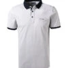 Pierre Cardin Polo-Shirt, Baumwoll-Piqué, Silbergrau -Maenner Mode Haus  411143 norm