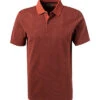 Pierre Cardin Polo-Shirt, Baumwoll-Jersey, Kürbis
