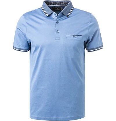 RAGMAN Polo-Shirt, Baumwoll-Jersey, Eisblau 3 RAGMAN Polo-Shirt, Baumwoll-Jersey, Eisblau
