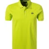 La Martina Polo-Shirt, Regular Fit, Baumwoll-Piqué, Neongrün