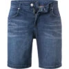 Daniel Hechter Jeansshorts, Modern Fit, Baumwoll-Stretch, Navy -Maenner Mode Haus  411290 norm