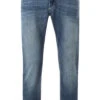 Daniel Hechter Jeans, Straight Tapered, Baumwoll-Stretch, Dunkelblau -Maenner Mode Haus  411300 norm