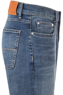 Daniel Hechter Jeans, Straight Tapered, Baumwoll-Stretch, Dunkelblau -Maenner Mode Haus  411300 norm3