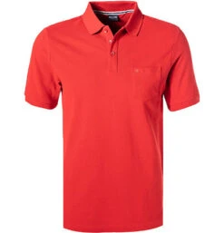 Daniel Hechter Polo-Shirt, Baumwoll-Piqué, Chillirot
