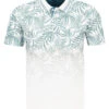 Daniel Hechter Polo-Shirt, Baumwoll-Piqué, Grün-creme Gemustert 1 Daniel Hechter Polo-Shirt, Baumwoll-Piqué, Grün-creme Gemustert -Maenner Mode Haus 411466 norm