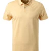 Polo-Shirt, Baumwoll-Piqué Geruchshemmend, Gelb -Maenner Mode Haus  411566 norm