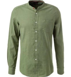 Hemd, Leinen, Grün