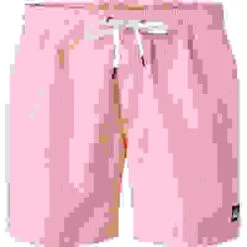Quiksilver Badeshorts, Mikrofaser, Rosa Gestreift -Maenner Mode Haus  411866 norm 1