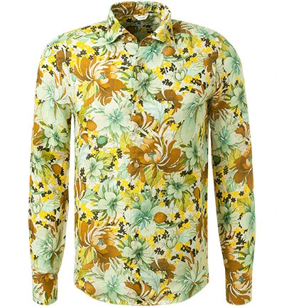 Stenströms Hemd, Slimline, Reines Leinen, Multicolour Gemustert 3 Stenströms Hemd, Slimline, Reines Leinen, Multicolour Gemustert