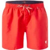 Badeshorts, Mikrofaser, Orangerot -Maenner Mode Haus  411921 norm