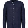 Gant Hemd, Regular Fit, Reines Leinen, Marine -Maenner Mode Haus  412070 norm