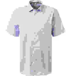 Seidensticker Kurzarmhemd, Baumwolle, Regular Fit, Hellblau -Maenner Mode Haus  412136 norm 1