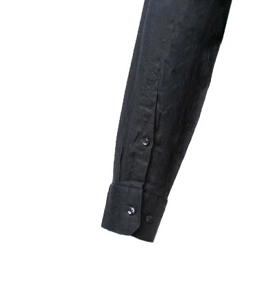 Seidensticker Hemd, Regular Fit, Reines Leinen, Dunkelblau 4 Seidensticker Hemd, Regular Fit, Reines Leinen, Dunkelblau – Bild 2