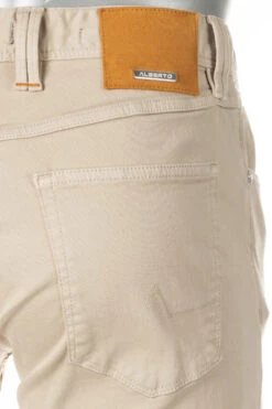Alberto Jeans Robin, Tapered Fit, Baumwolle T400®, Hellbeige 14 Alberto Jeans Robin, Tapered Fit, Baumwolle T400®, Hellbeige -Maenner Mode Haus 412212 norm6