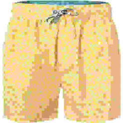 Pepe Jeans Badeshorts, Mikrofaser, Gelb-weiß Gemustert -Maenner Mode Haus  412646 norm 1