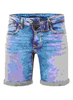 Pepe Jeans Jeansshorts Hatch, Slim Fit, Baumwoll-Stretch, Jeansblau -Maenner Mode Haus  412685 norm 1