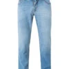 Jeans, Regular Fit, Baumwoll-Stretch, Hellbau 2 Jeans, Regular Fit, Baumwoll-Stretch, Hellbau -Maenner Mode Haus 412743 norm