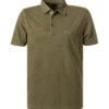OLYMP Polo-Shirt, Modern Fit, Baumwoll-Jersey, Khaki