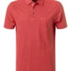 OLYMP Polo-Shirt, Modern Fit, Baumwoll-Jersey, Rot