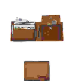 Camel Active Geldbörse, Nubukleder, Hellbraun -Maenner Mode Haus  412833 norm 1