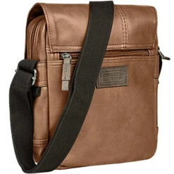 Camel Active Schultertasche, Kunstleder, Cognac -Maenner Mode Haus  412839 norm2