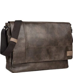 Camel Active Messenger Bag, Kunstleder, Braun