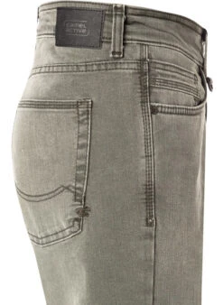 Camel Active Jeans, Slim Fit, Baumwoll-Stretch, Oliv -Maenner Mode Haus  412864 norm3