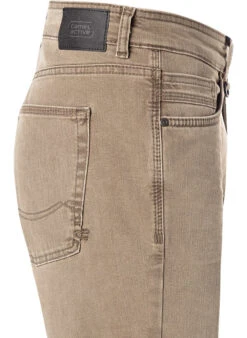 Camel Active Jeans, Slim Fit, Baumwoll-Stretch, Hellbraun -Maenner Mode Haus  412865 norm3
